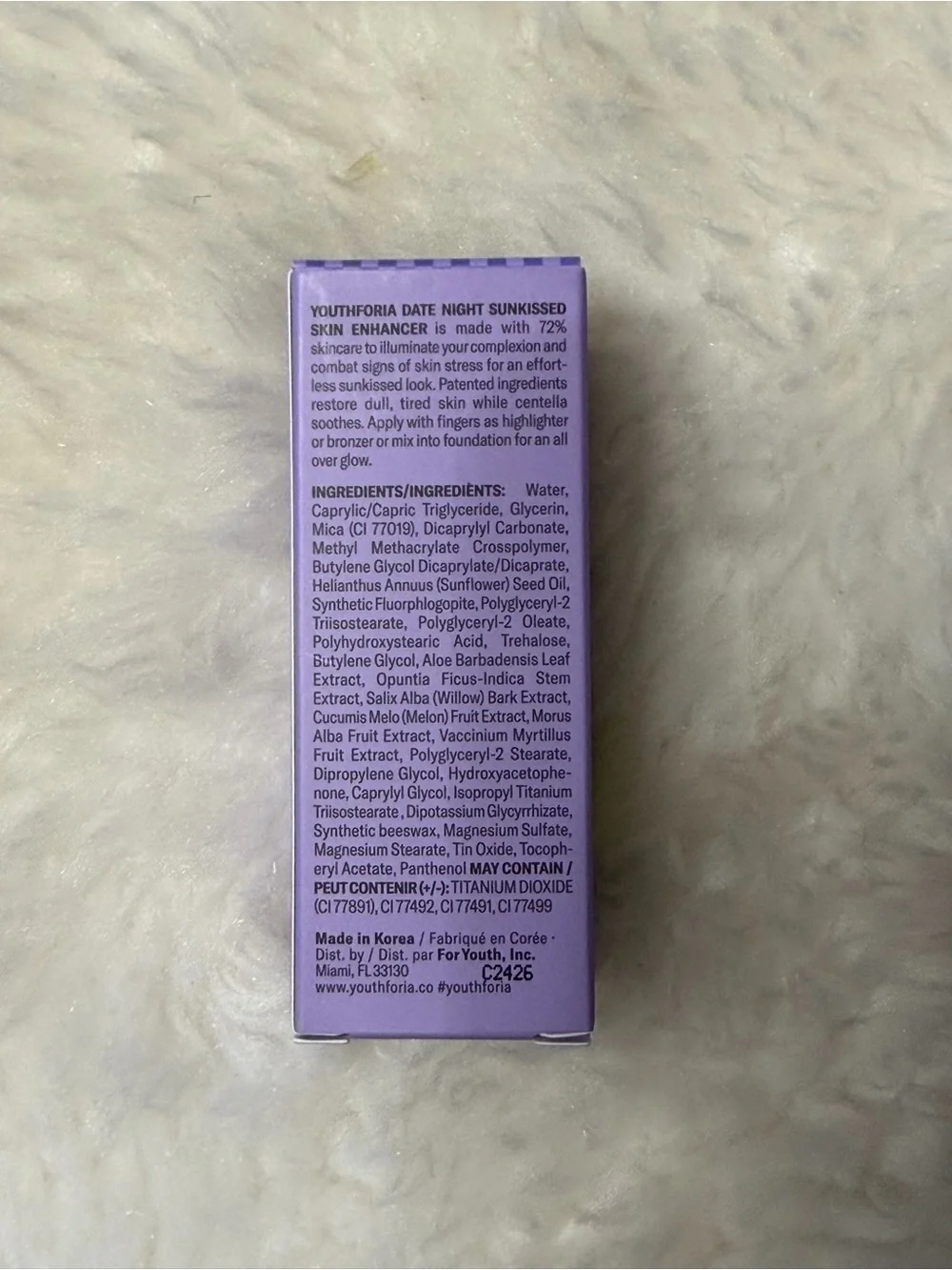 Youthforia Date Night Sunkissed Liquid Skin Enhancer - 